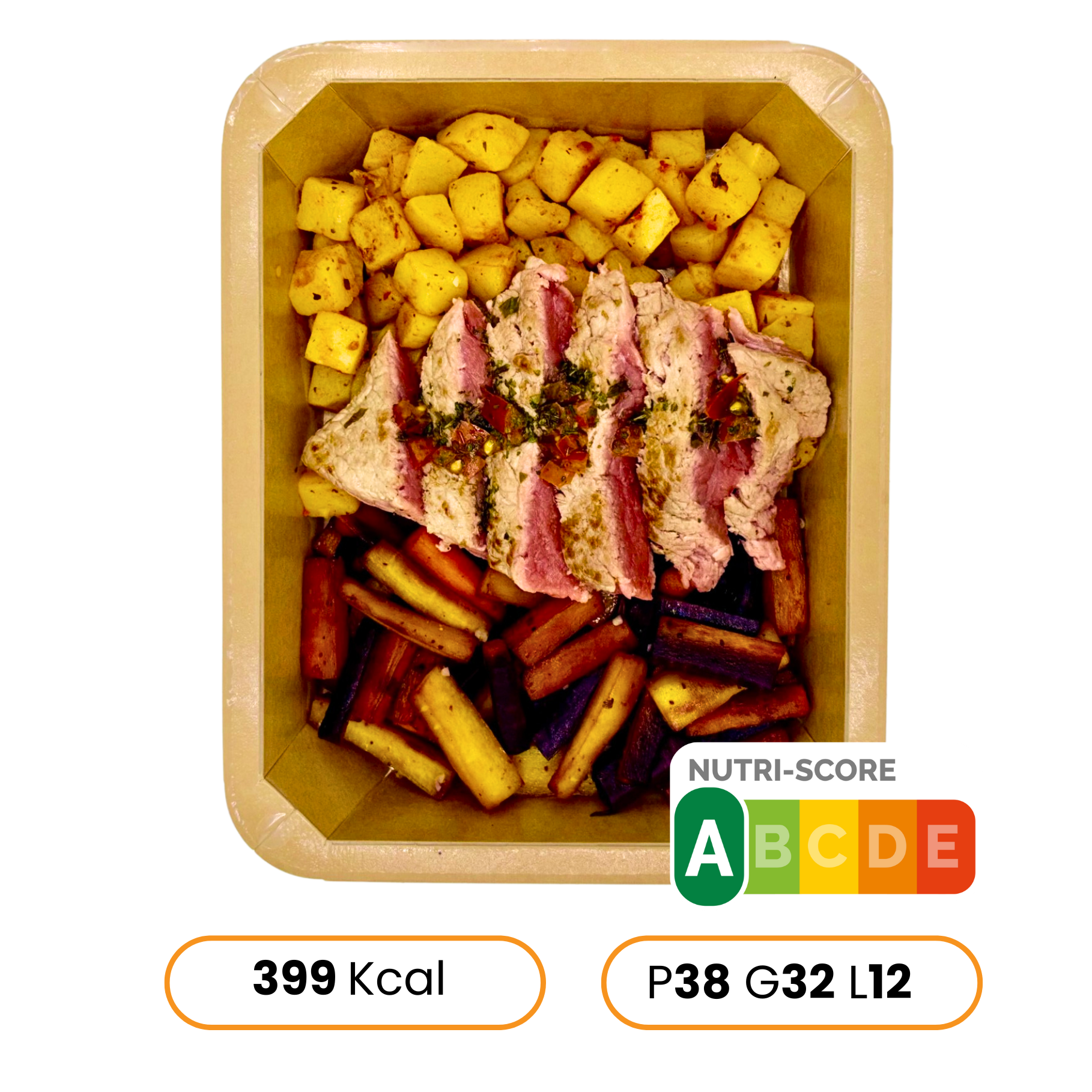 Bœuf façon chimichurri et légumes snackés